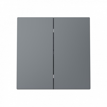 NIESSEN 2CLA891109A1801 2CLA891109A1801 8911.09 GR NIESSEN Tecla doble interr/conmuta + marco 1V GR